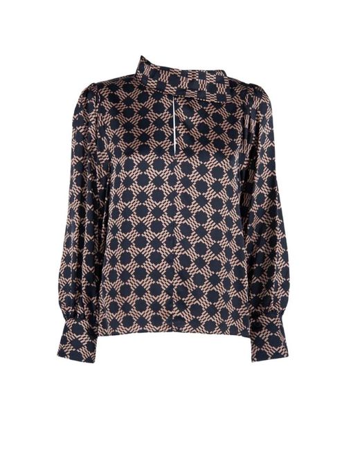 Nenette Black Blouses