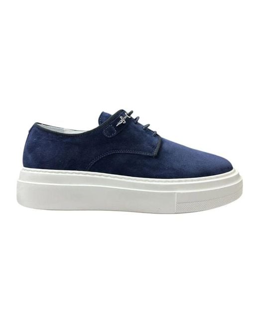 Cesare Paciotti Blue Sneakers for men