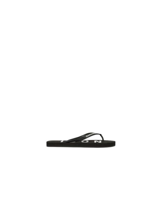 Flip Flops DSquared² en coloris Black