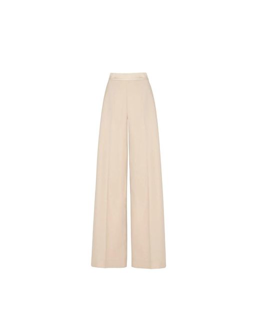 D.exterior Natural Wide Trousers