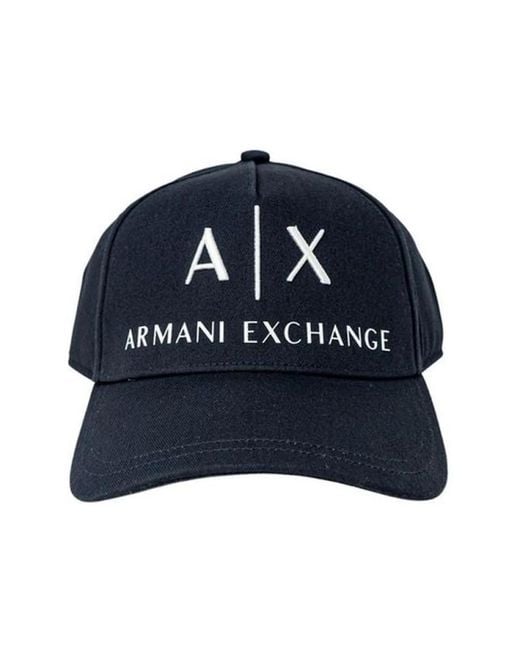 Caps di ARMANI EXCHANGE in Blue da Uomo