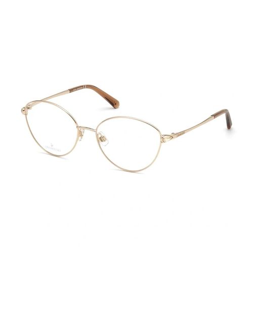Glasses di Swarovski in Metallic