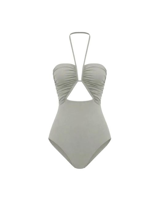 Rick Owens Badmode ,Grijs ,Prong Bather in het Gray