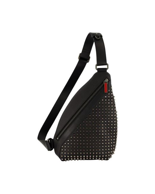 Christian Louboutin Black Cross Body Bags for men