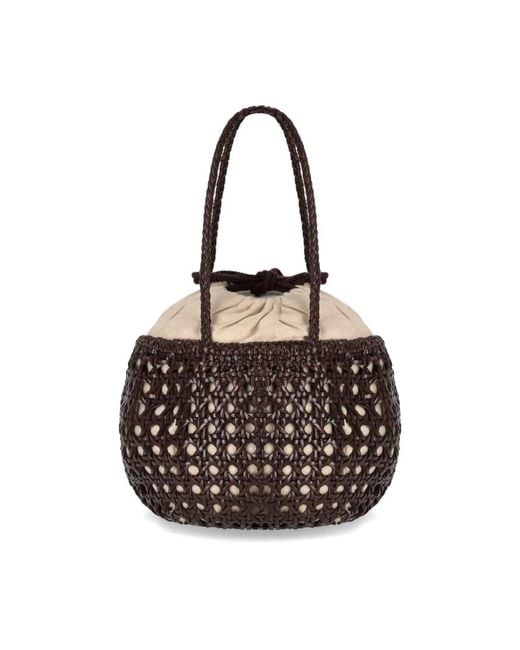 Dragon Diffusion Black Bucket Bags