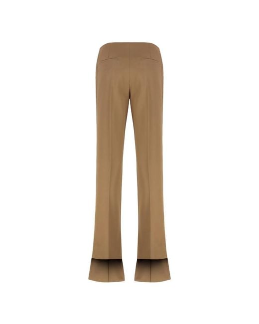 Wide Trousers di Chloé in Natural