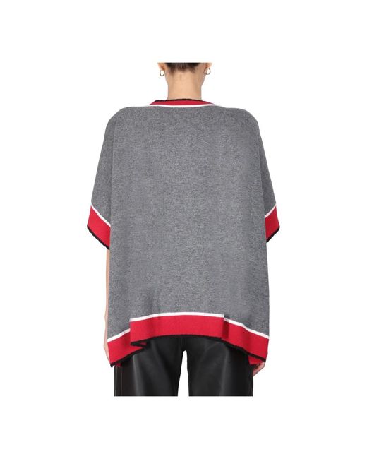 Boutique Moschino Red Round-Neck Knitwear