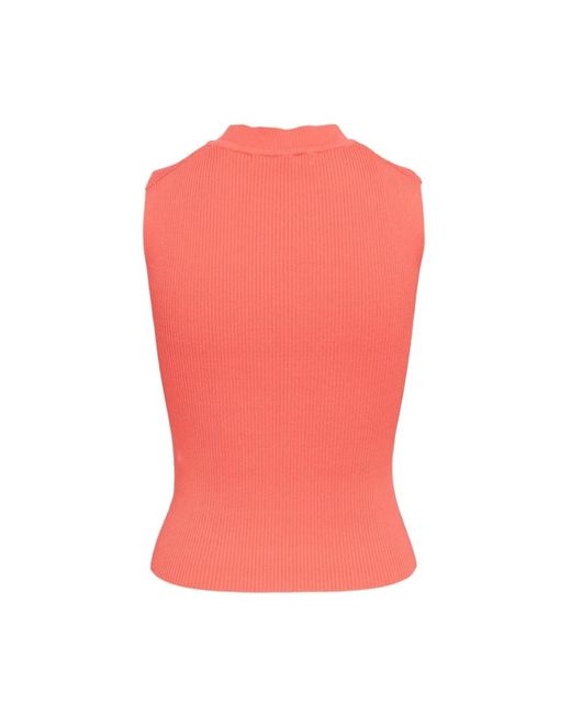 ONLY Pink Sleeveless Tops