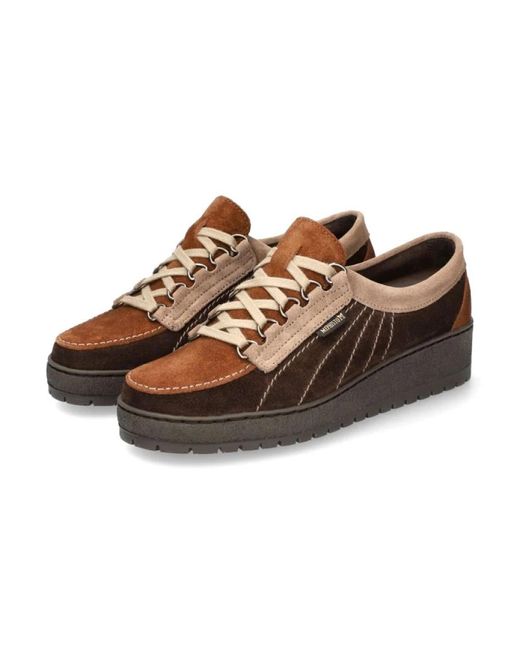 Laced Shoes Mephisto en coloris Brown