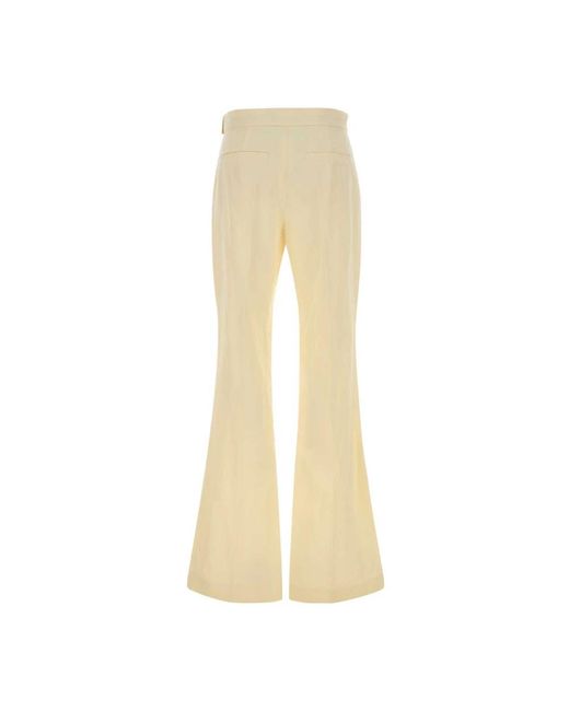 Sportmax Natural Wide Trousers