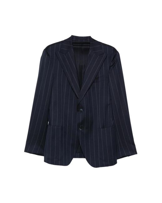 Luigi Bianchi Blue Blazers for men