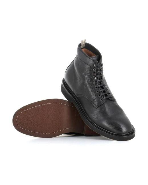 Lace-Up Boots Officine Creative de hombre de color Black
