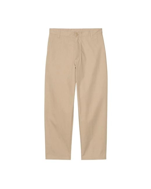 Carhartt Natural Straight Trousers for men