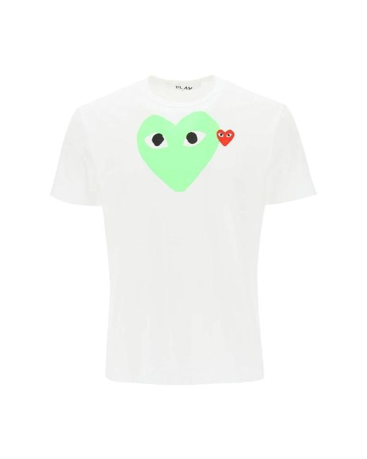 Tops > t-shirts COMME DES GARÇONS PLAY pour homme en coloris Green