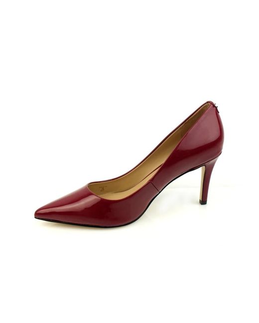 Guess Schoenen ,Rood ,Leer Pumps in het Red