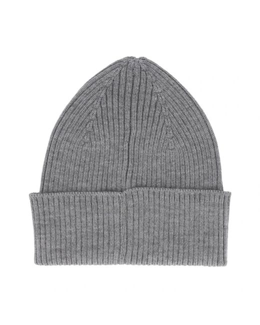 Givenchy 4G Logo Wollen Beanie in het Gray voor heren