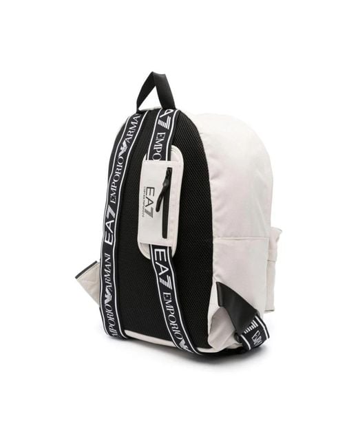 EA7 Gray Backpacks for men