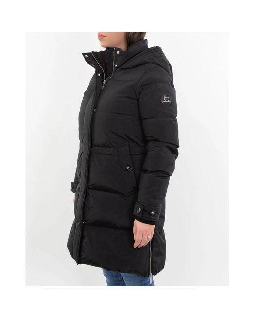 Woolrich Black Winter jackets