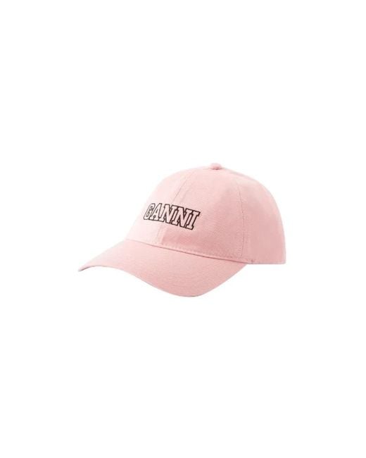 Ganni Pink Caps