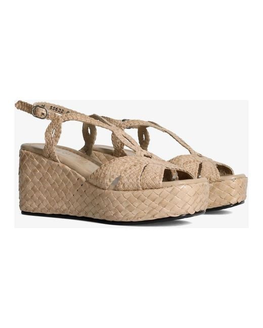 Pons Quintana Metallic Wedges