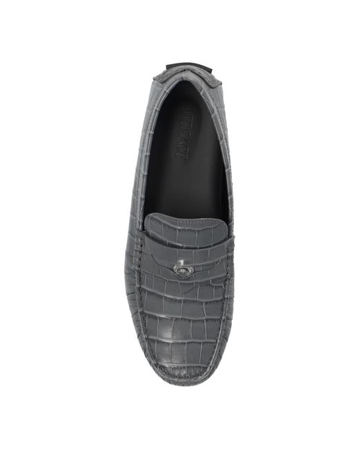 Shoes > flats > loafers Versace pour homme en coloris Black