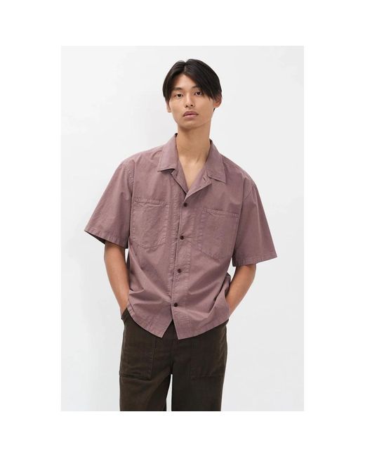 Norse Projects Brown Short Sleeve Shirts for men