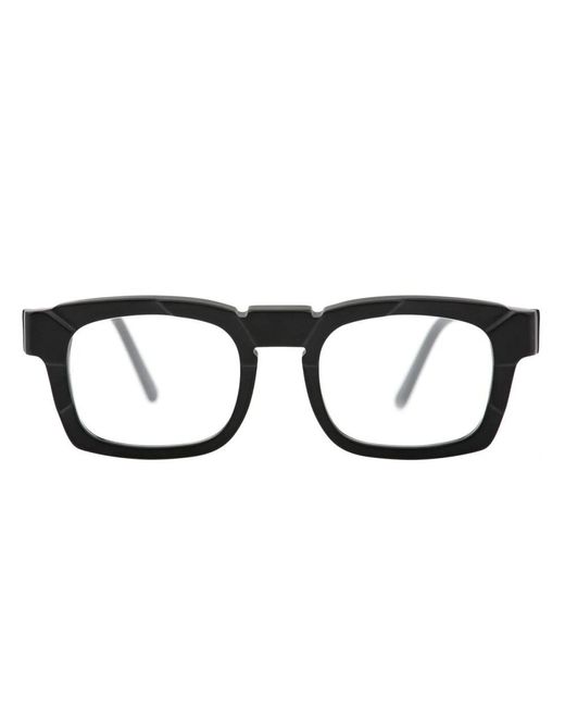 Kuboraum Black Eyeglasses for men
