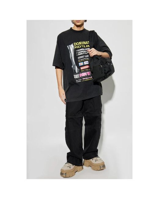 T-Shirts di Vetements in Black da Uomo