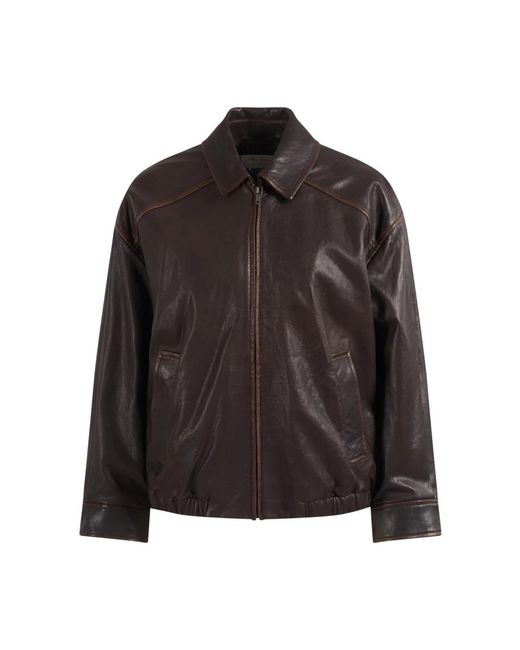 Leather Jackets Weekend by Maxmara de color Black