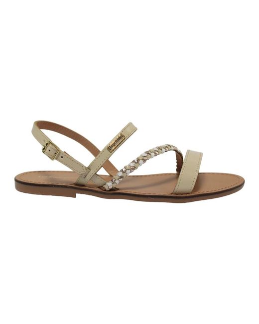 Les Tropeziennes Brown Flat Sandals
