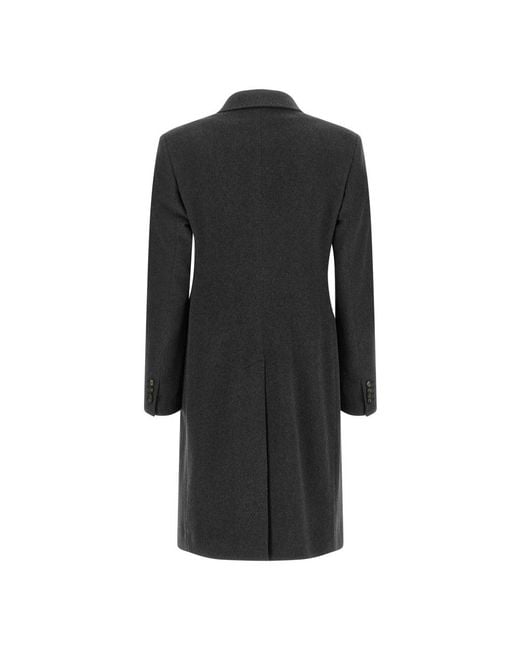 Tagliatore Black Double-Breasted Coats