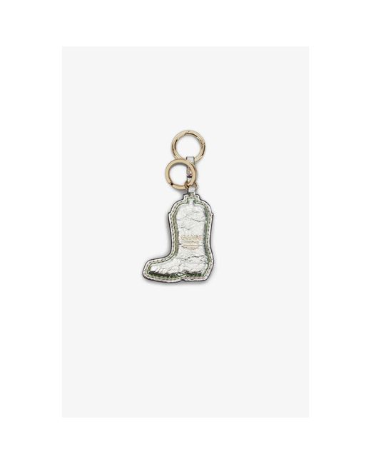 Ganni Metallic Keychains