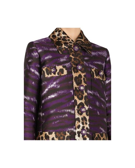 Jackets > light jackets Dolce & Gabbana en coloris Purple