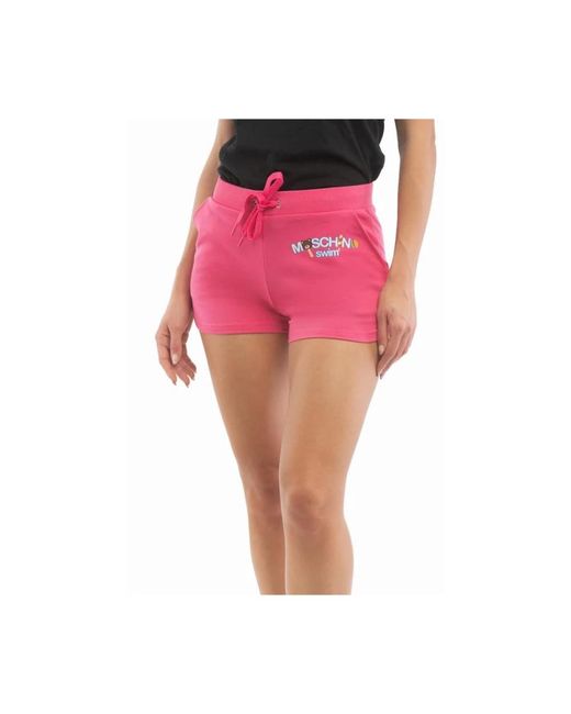 Moschino Pink Short Shorts