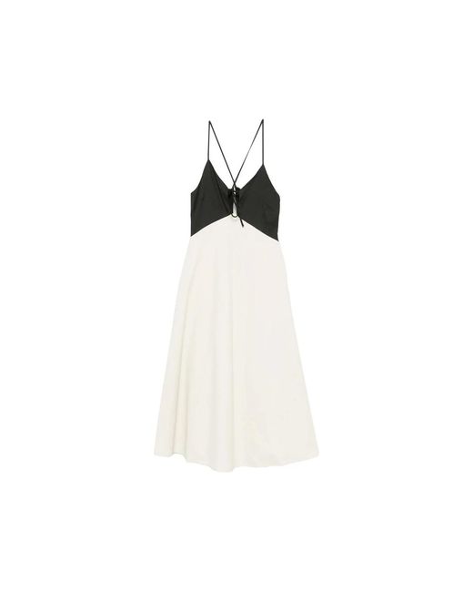 Sea White Midi Dresses