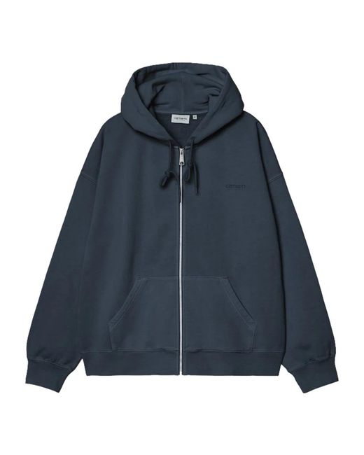 Carhartt Blue Zip-Throughs for men