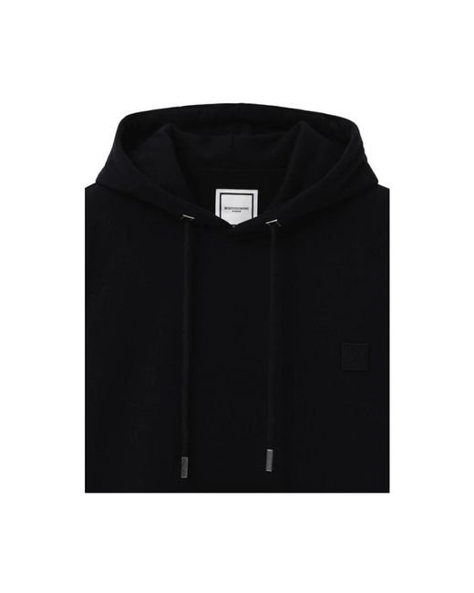 Wooyoungmi Black Hoodies for men