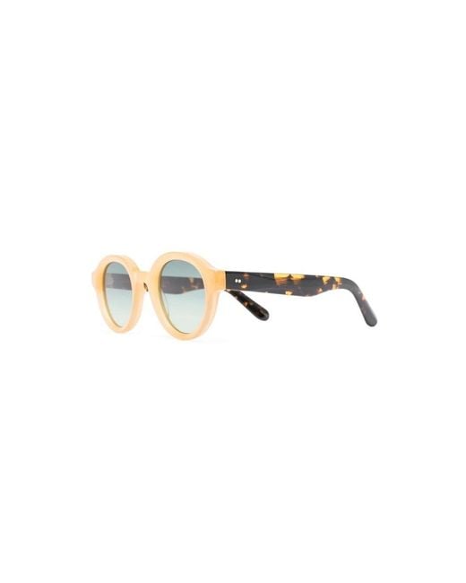Moscot Metallic Sunglasses
