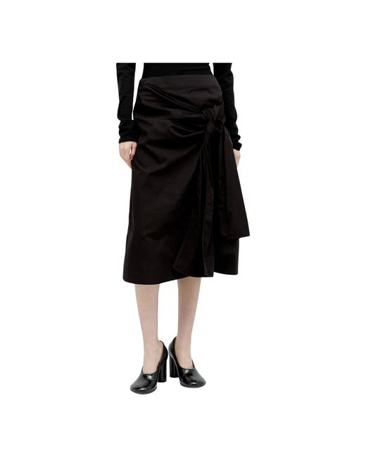Bottega Veneta Midi Skirts in het Black
