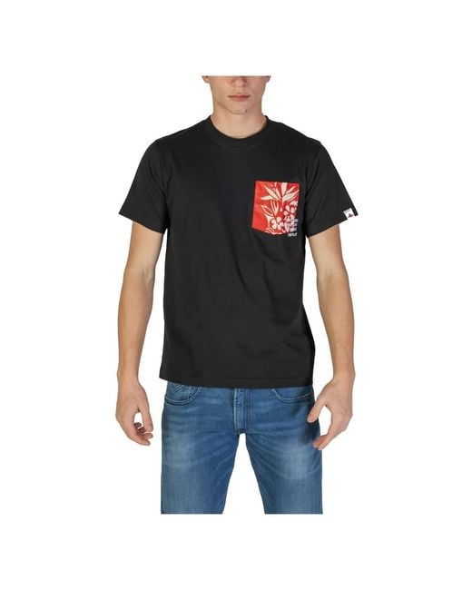 Replay T-Shirts in het Black voor heren