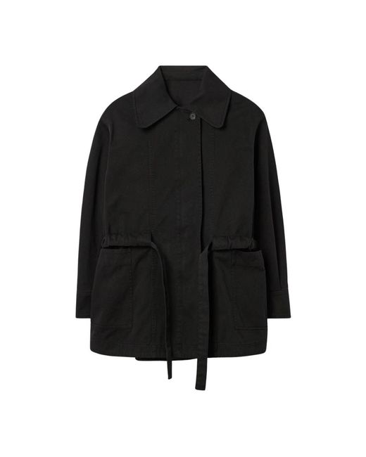 Dagmar Field Cotton Jacket in het Black
