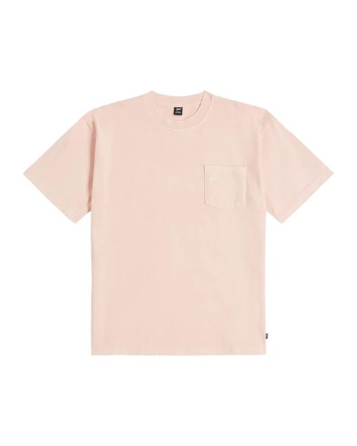 T-shirt con tasca di base di PATTA in Pink da Uomo