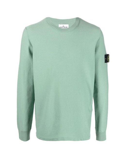 Knitwear > round-neck knitwear Stone Island pour homme en coloris Green