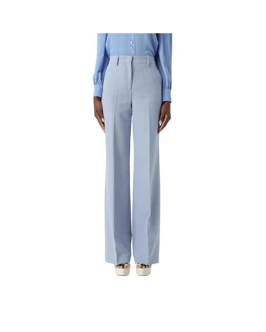 Liu Jo Wide Trousers in het Blue