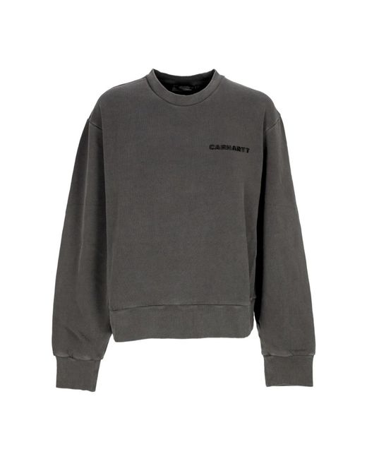 Carhartt Gray Leichtes Crewneck Sweatshirt