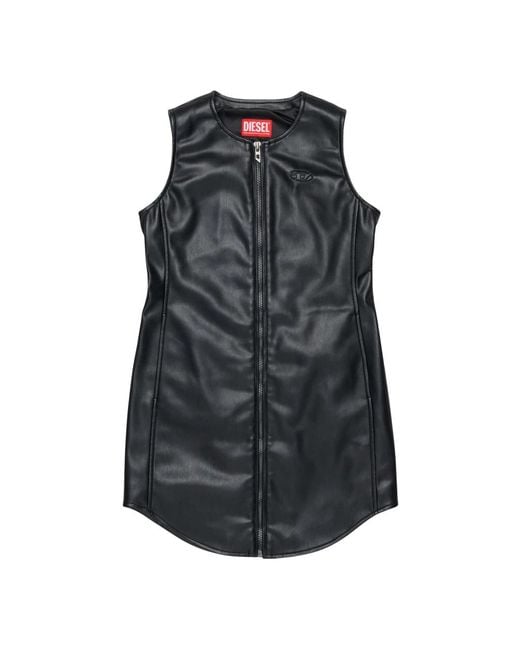 DIESEL Gray Short Dresses