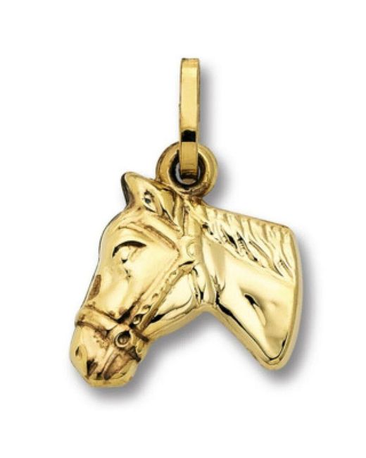 ONE ELEMENT Metallic Pferd Anhänger, Eleganter Schmuck