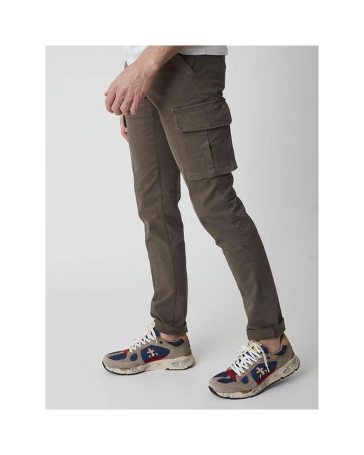 Re-hash Gray Slim-Fit Trousers for men