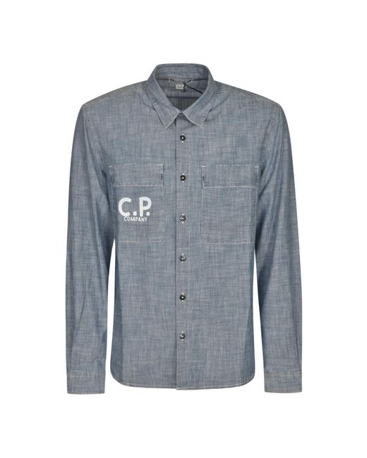 C P Company Stilvolle hemden kollektion in Blue für Herren