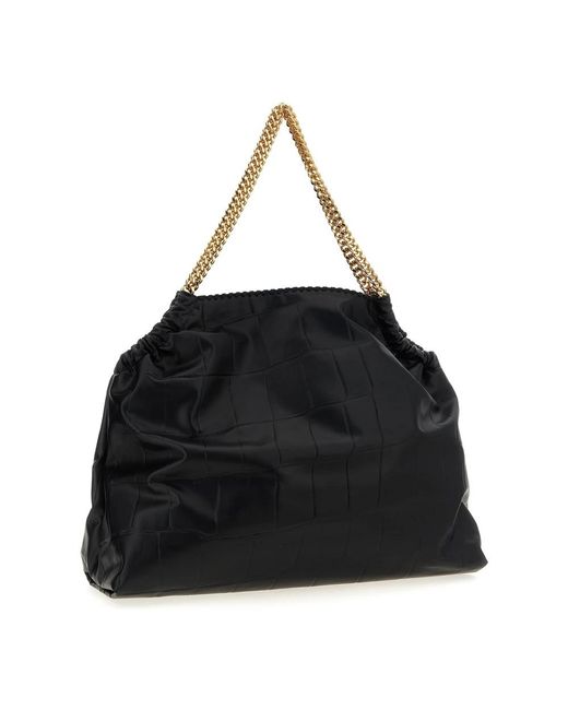 Stella McCartney Black Shopping Bags